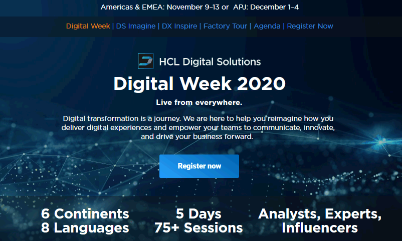 Image:See you @ HCL Digital Week next week