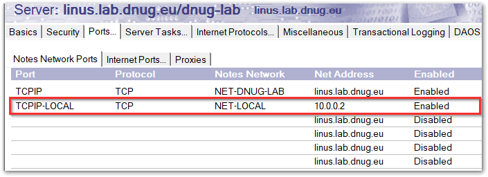 Image:Configure an addtional Notes port on a server