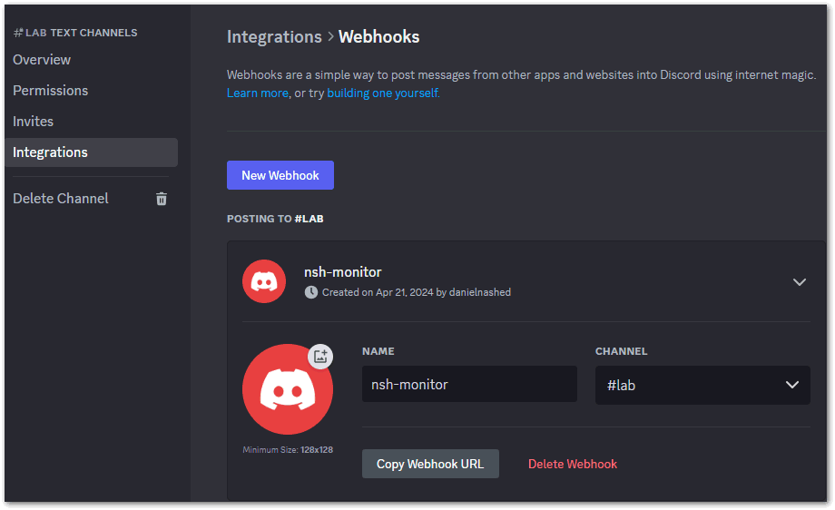 Image:Discord Webhooks -- Sending messages via REST-API