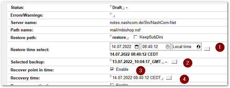 Image:Domino 12 Restore point in time