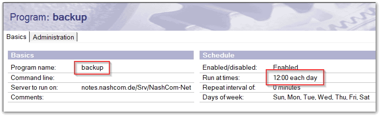 Image:Domino backup using a ZFS target in production