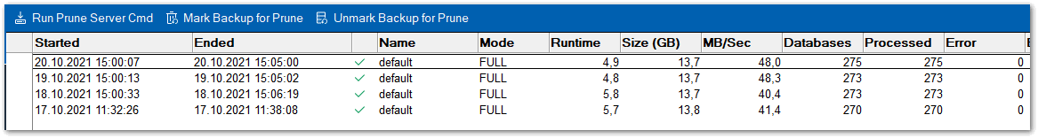 Image:Domino backup using a ZFS target in production