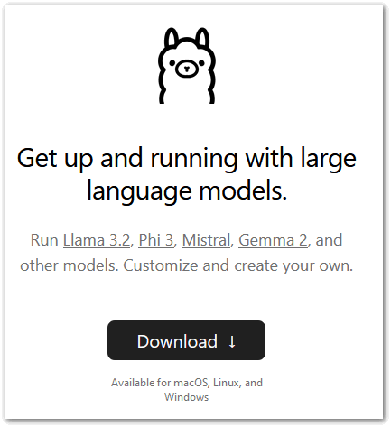 Image:Getting started with LLMs - Ollama is a good starting point