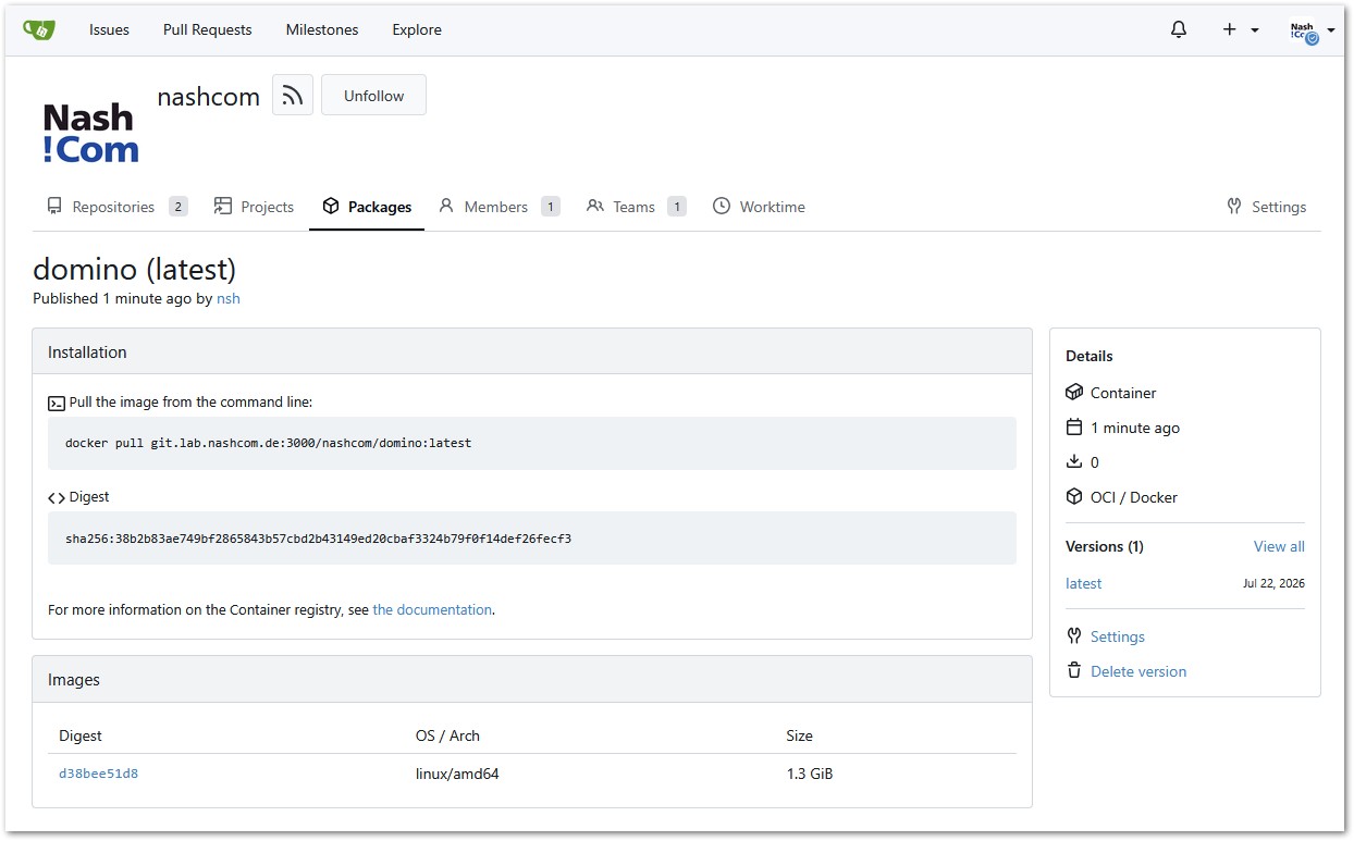 Image:Gitea -- Mirror GitHub projects plus a simple to use registry