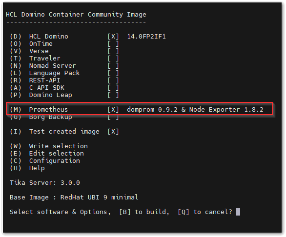 Image:Grafana & Prometheus meets the Domino Container Image