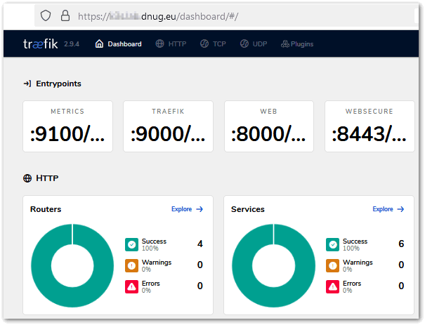 Image:K3s Traefik Ingress Controller including Dashboard