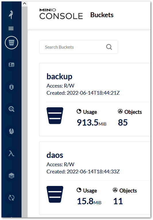 Image:New arrivals in the DNUG LAB for next week: Minio for DAOS T2 and Domino Backup