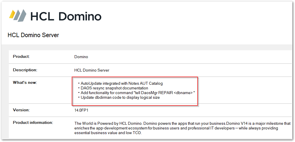 Image:Notes/Domino 14.0FP1 released -- What’s new?