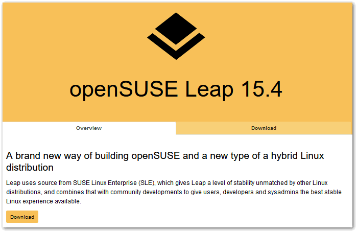 openSUSE Leap 15.4