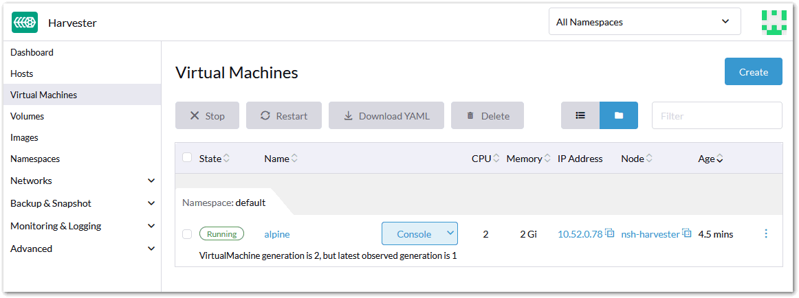 Image:Quick look into SUSE Harvester