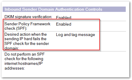 Image:SpamGeek leveraging Domino 12.0.2 SPF inbound with just one new rule document